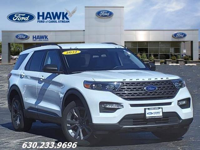 used 2021 Ford Explorer car, priced at $28,677