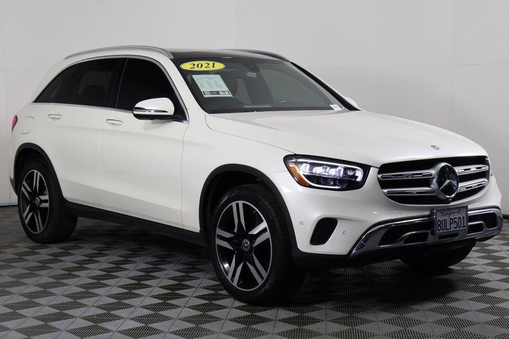 used 2021 Mercedes-Benz GLC 300 car, priced at $28,000