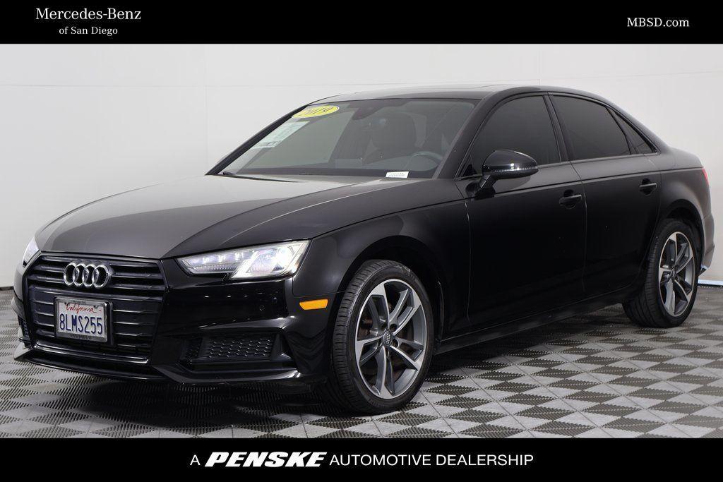 used 2019 Audi A4 car, priced at $18,750