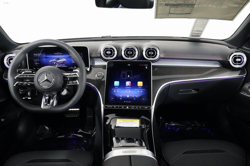 new 2025 Mercedes-Benz AMG C 63 car, priced at $96,290