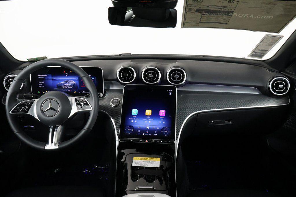 new 2025 Mercedes-Benz C-Class car, priced at $50,455