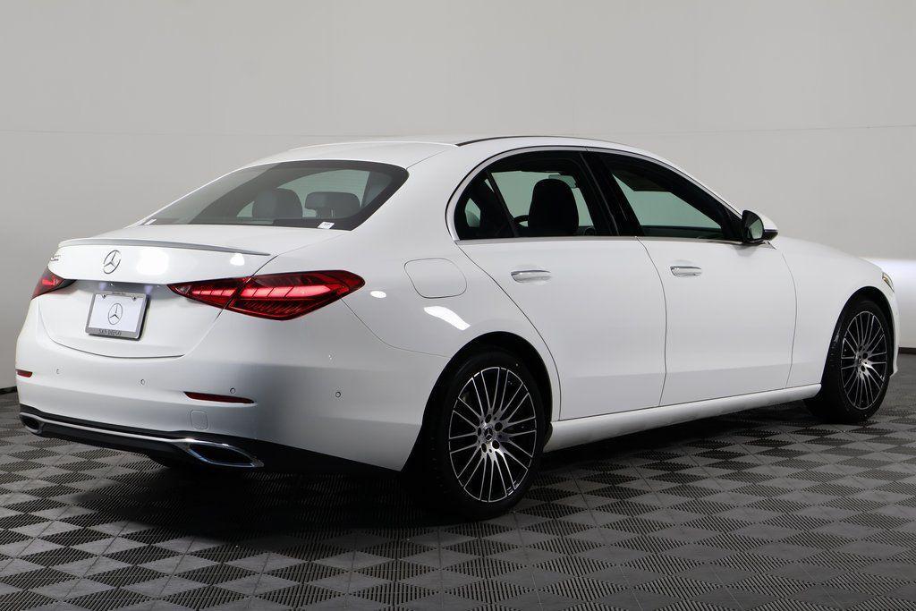 new 2025 Mercedes-Benz C-Class car, priced at $50,455