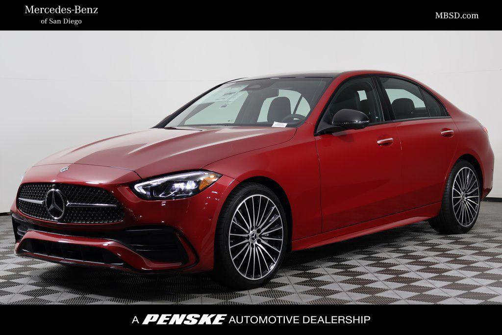 new 2025 Mercedes-Benz C-Class car, priced at $59,755