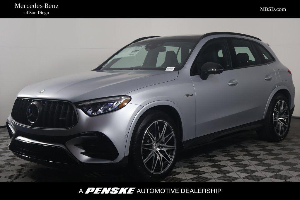 new 2025 Mercedes-Benz AMG GLC 63 car, priced at $101,125