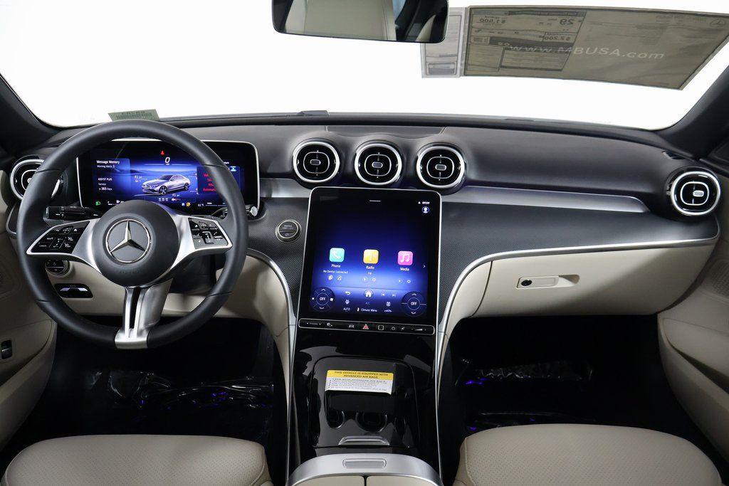 new 2025 Mercedes-Benz C-Class car, priced at $50,050