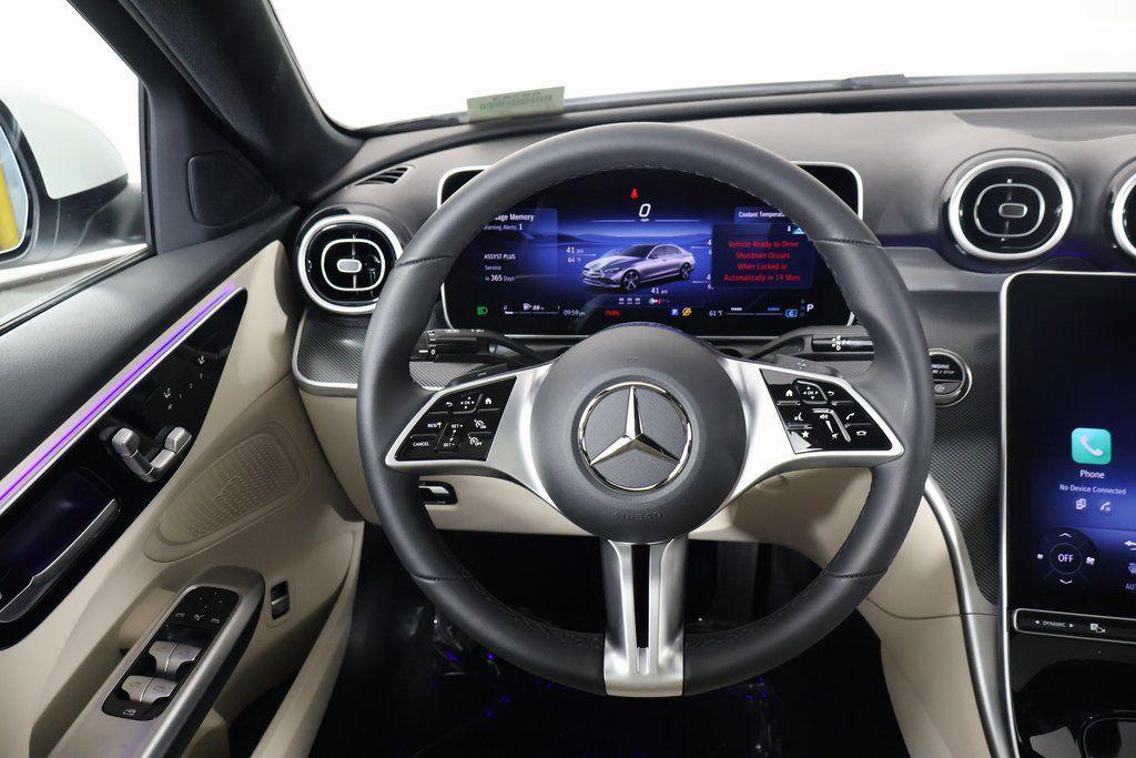new 2025 Mercedes-Benz C-Class car, priced at $50,050