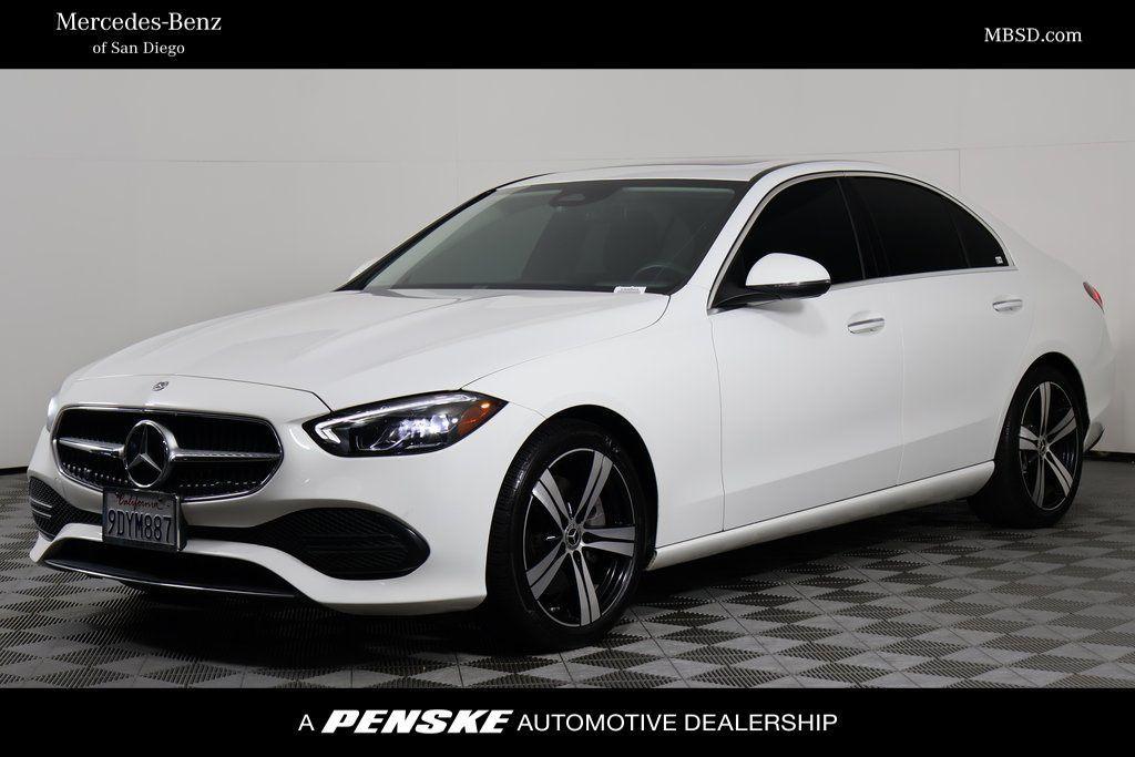 used 2022 Mercedes-Benz C-Class car, priced at $29,750