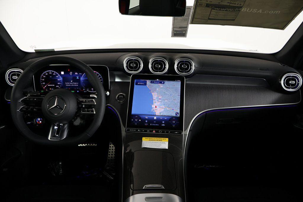new 2025 Mercedes-Benz AMG GLC 63 car, priced at $89,510
