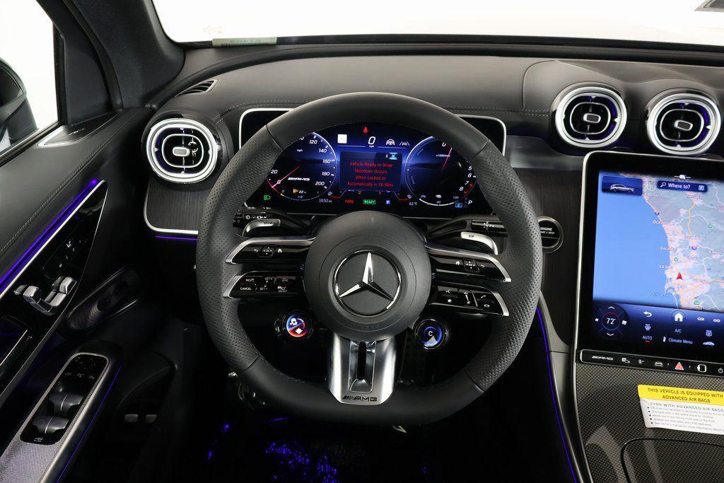new 2025 Mercedes-Benz AMG GLC 63 car, priced at $89,510