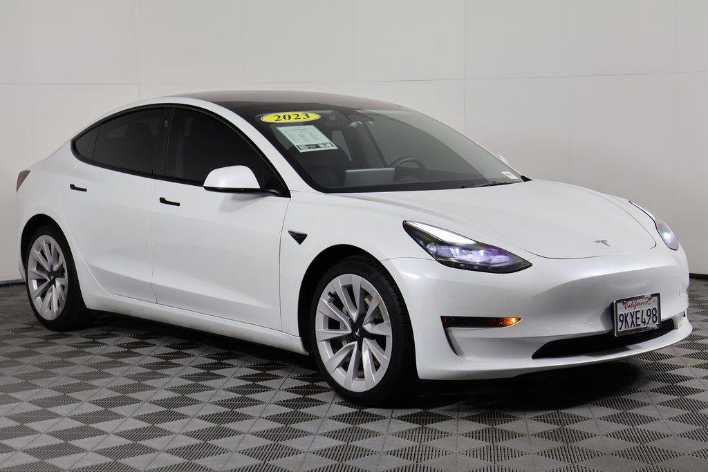 used 2023 Tesla Model 3 car, priced at $22,688