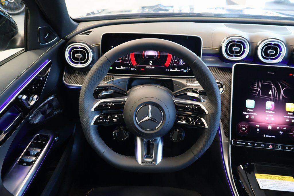 new 2025 Mercedes-Benz AMG C 63 car, priced at $94,860
