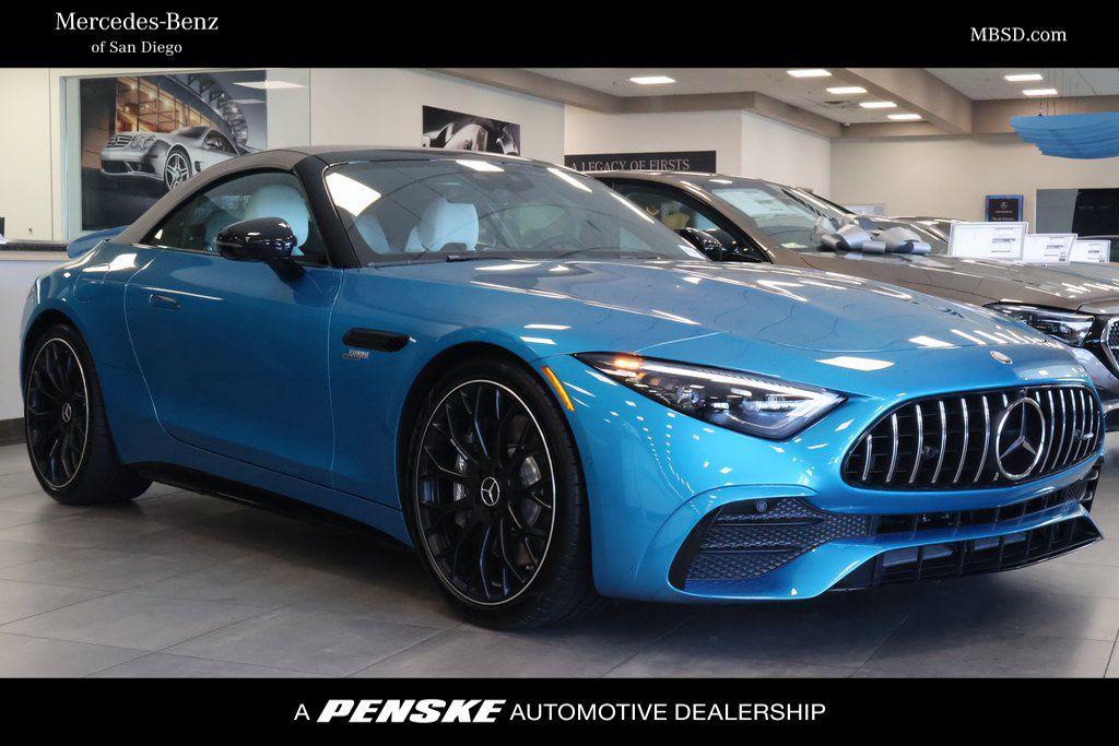 new 2026 Mercedes-Benz AMG SL 43 car, priced at $129,380