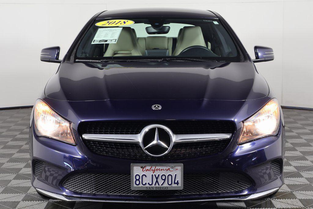 used 2018 Mercedes-Benz CLA 250 car, priced at $17,688
