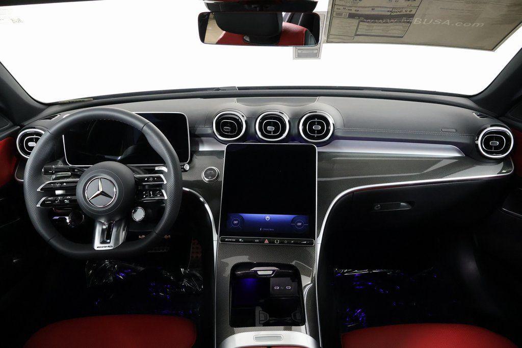 new 2025 Mercedes-Benz AMG C 43 car, priced at $71,875