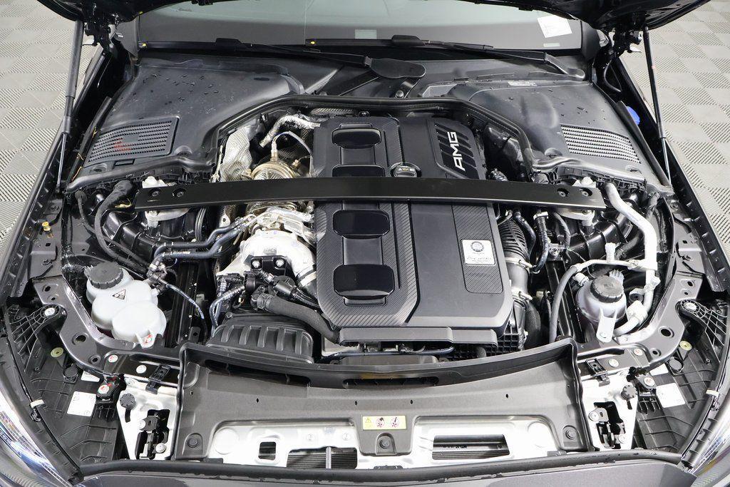 new 2025 Mercedes-Benz AMG C 43 car, priced at $71,875