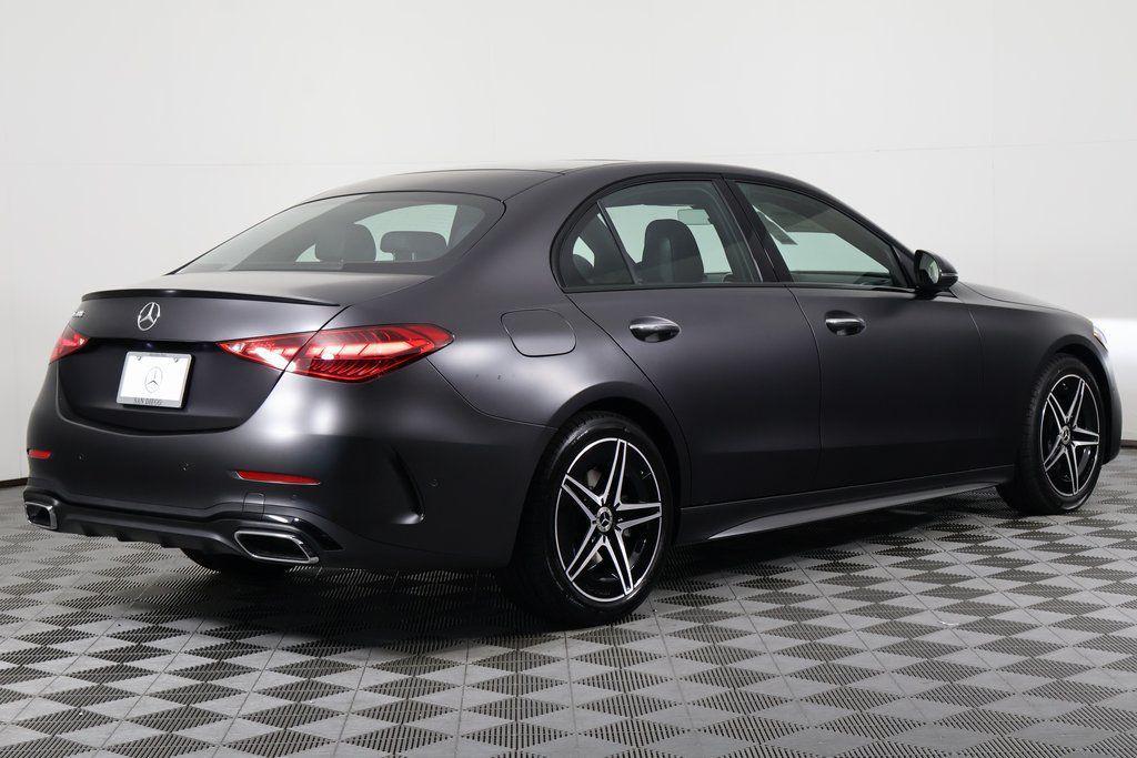 new 2025 Mercedes-Benz C-Class car, priced at $59,825