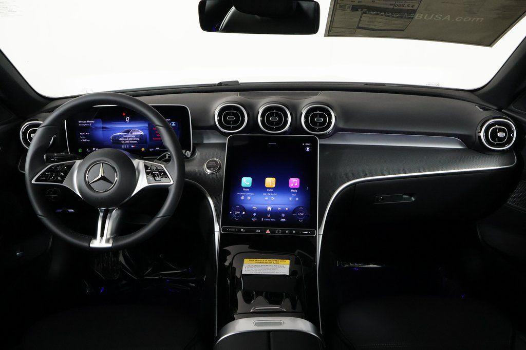 new 2025 Mercedes-Benz C-Class car, priced at $50,455