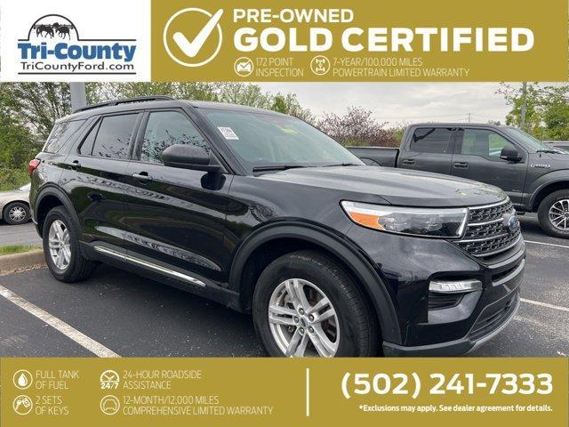 used 2022 Ford Explorer car, priced at $34,750