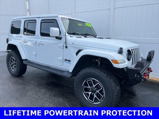 used 2022 Jeep Wrangler Unlimited car, priced at $32,470