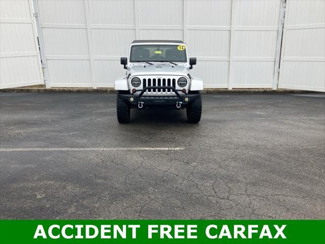 used 2012 Jeep Wrangler Unlimited car, priced at $15,488