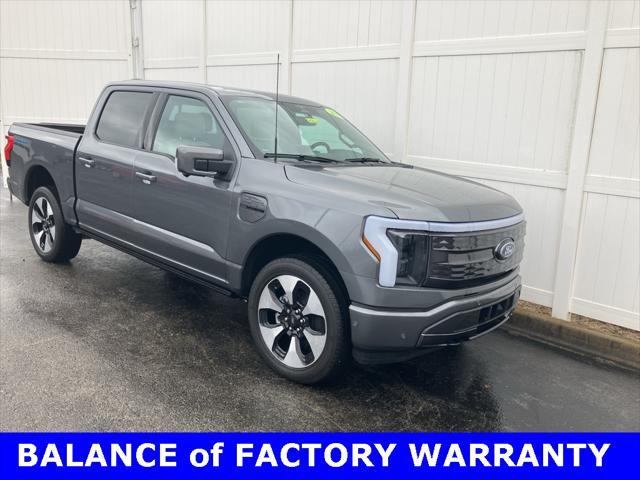 used 2023 Ford F-150 Lightning car, priced at $63,977