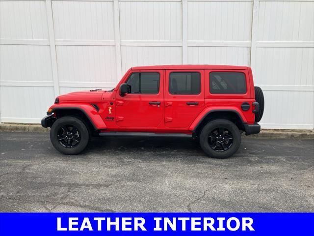 used 2020 Jeep Wrangler Unlimited car, priced at $31,970