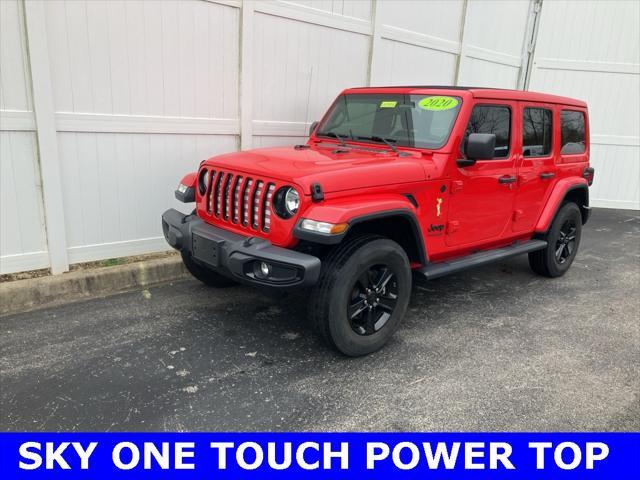 used 2020 Jeep Wrangler Unlimited car, priced at $31,970