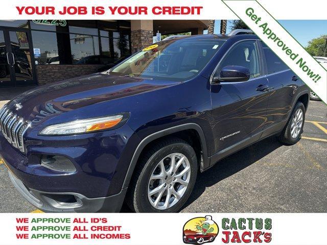 used 2015 Jeep Cherokee car, priced at $11,995