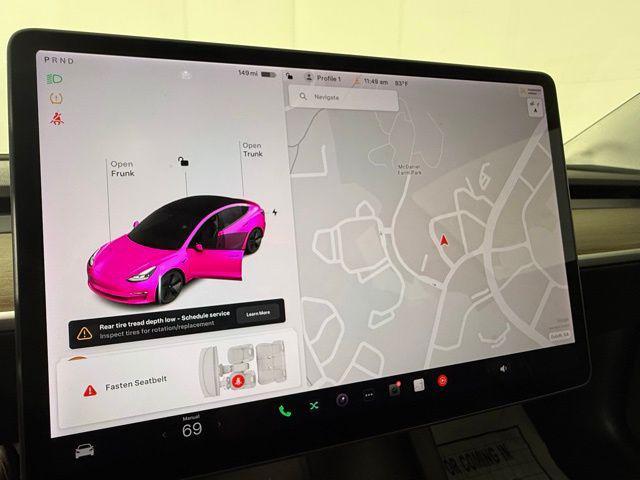 used 2021 Tesla Model 3 car, priced at $21,900