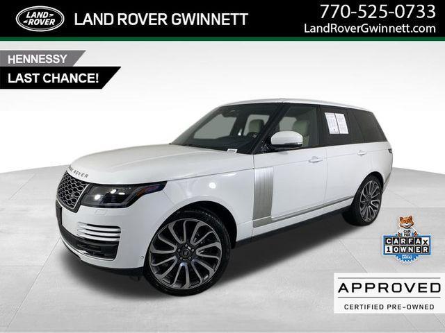 used 2021 Land Rover Range Rover car, priced at $52,500