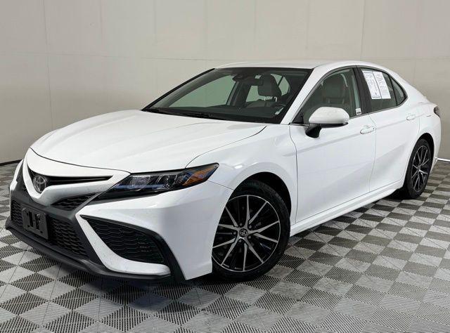 used 2021 Toyota Camry car, priced at $17,600