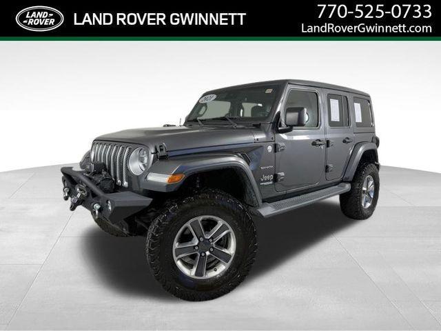 used 2021 Jeep Wrangler Unlimited car, priced at $32,300