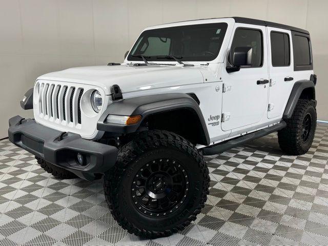 used 2020 Jeep Wrangler Unlimited car, priced at $31,900