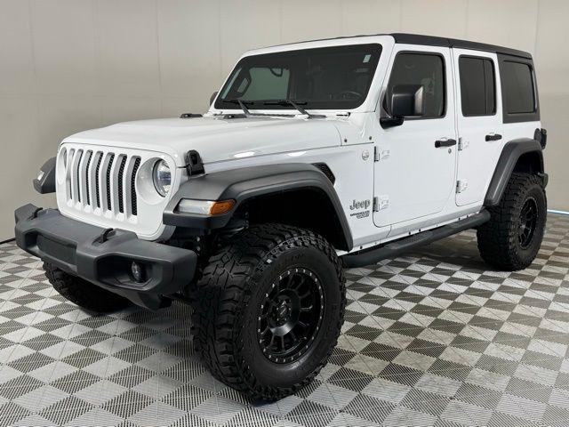 used 2020 Jeep Wrangler Unlimited car, priced at $31,900