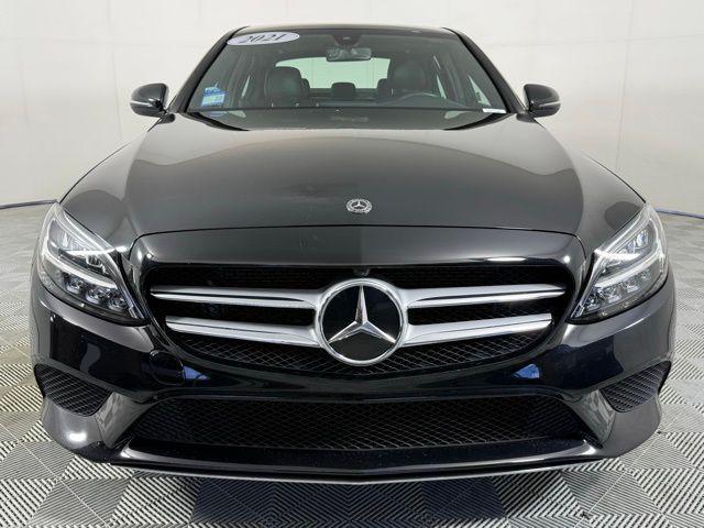 used 2021 Mercedes-Benz C-Class car, priced at $27,500