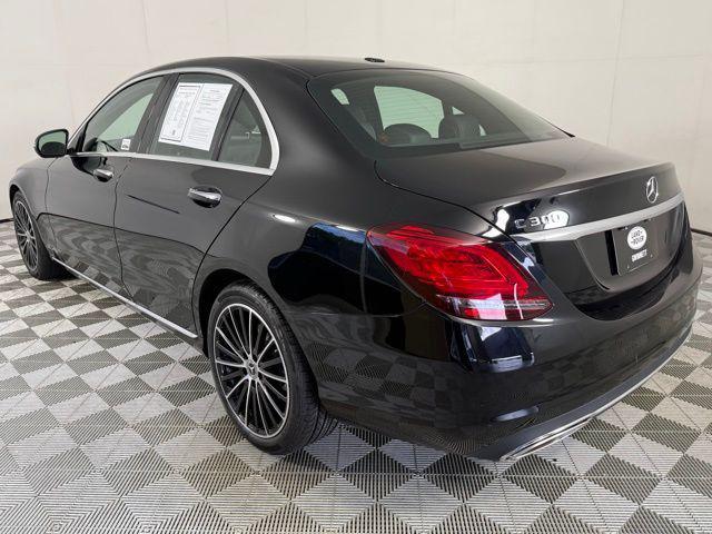 used 2021 Mercedes-Benz C-Class car, priced at $27,500