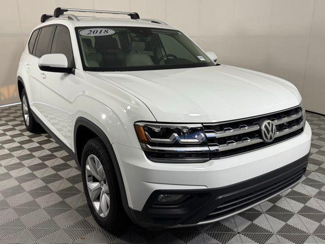 used 2018 Volkswagen Atlas car, priced at $13,900