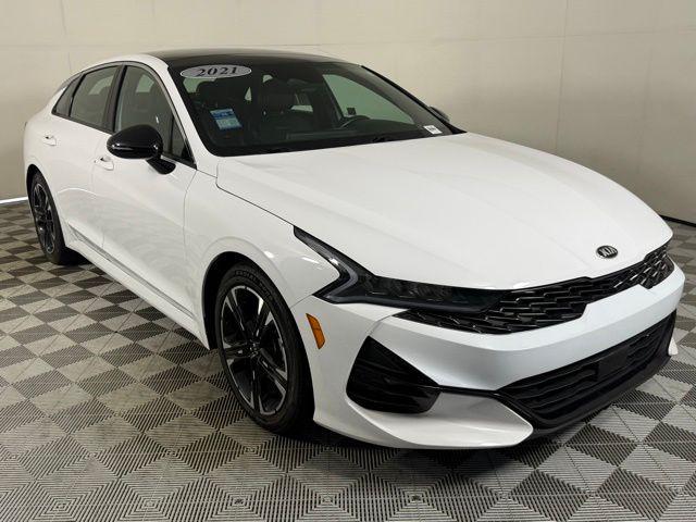used 2021 Kia K5 car, priced at $19,600