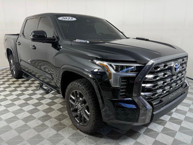 used 2023 Toyota Tundra Hybrid car, priced at $54,900