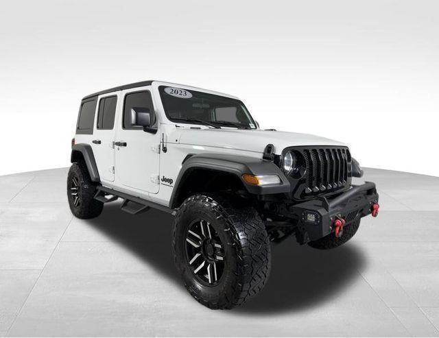 used 2023 Jeep Wrangler car, priced at $35,900