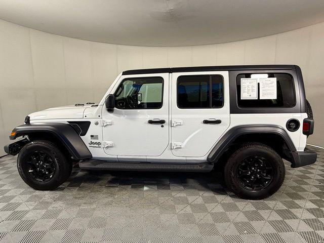 used 2020 Jeep Wrangler Unlimited car, priced at $24,500