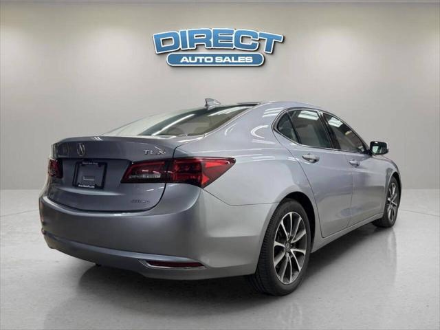 used 2015 Acura TLX car, priced at $17,999