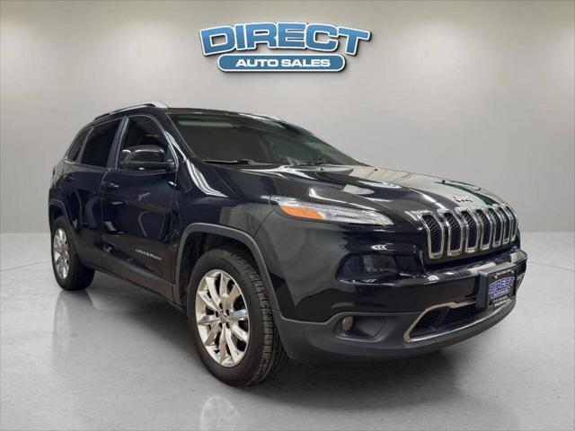 used 2016 Jeep Cherokee car, priced at $10,500