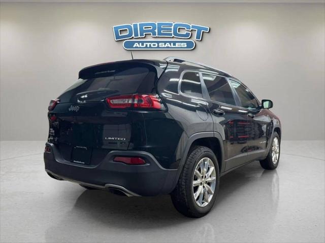 used 2016 Jeep Cherokee car, priced at $10,500