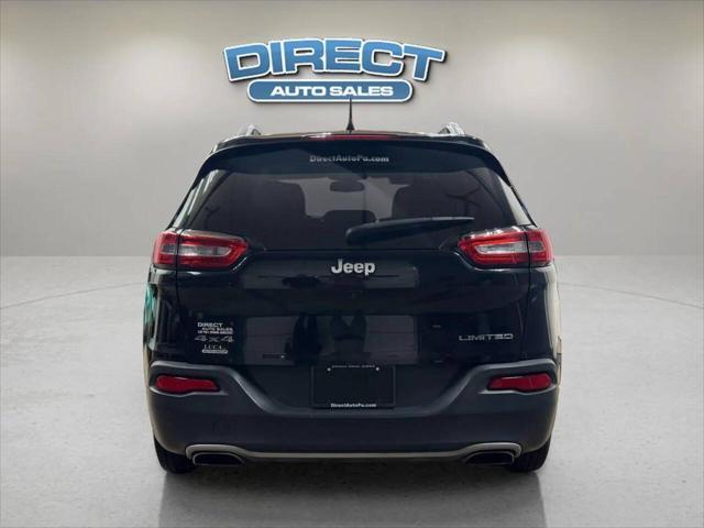 used 2016 Jeep Cherokee car, priced at $10,500