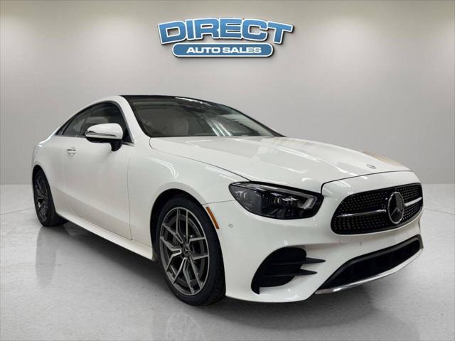used 2021 Mercedes-Benz E-Class car, priced at $41,999