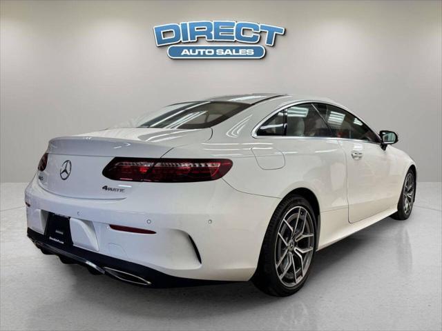 used 2021 Mercedes-Benz E-Class car, priced at $41,999