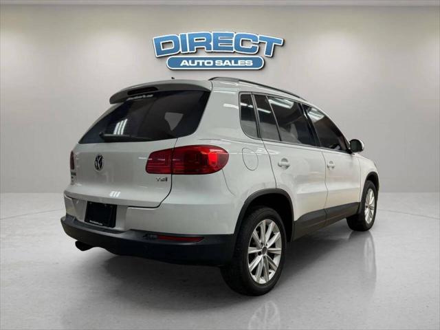 used 2018 Volkswagen Tiguan Limited car, priced at $13,999