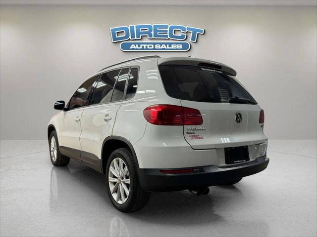 used 2018 Volkswagen Tiguan Limited car, priced at $13,999