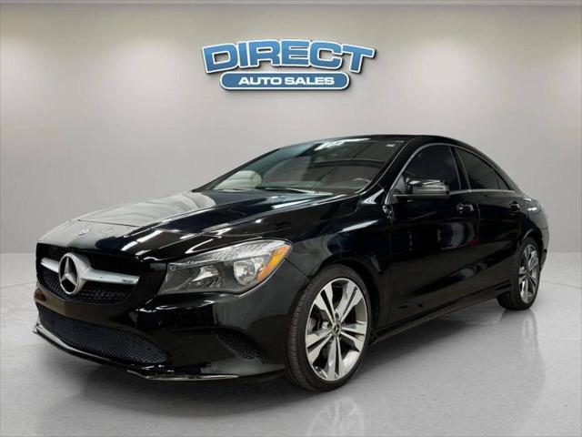 used 2018 Mercedes-Benz CLA 250 car, priced at $15,500